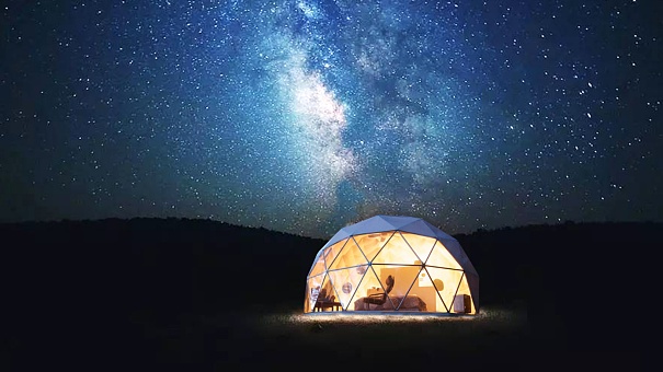 星空屋帳篷酒店 文旅投資的新藍(lán)海與體驗(yàn)升級(jí)